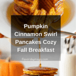 Pumpkin Cinnamon Swirl Pancakes Recipe