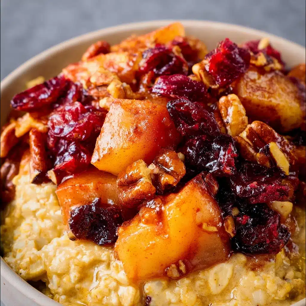 Crockpot Apple Cinnamon Oatmeal Recipe - Recipe Image