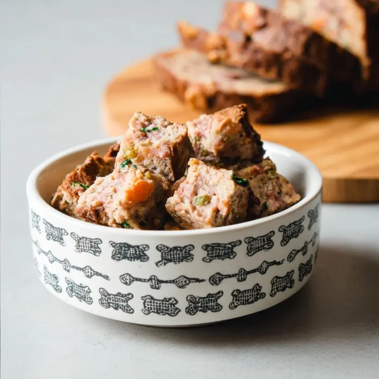 Homemade Turkey Meatloaf for Dogs Recipe