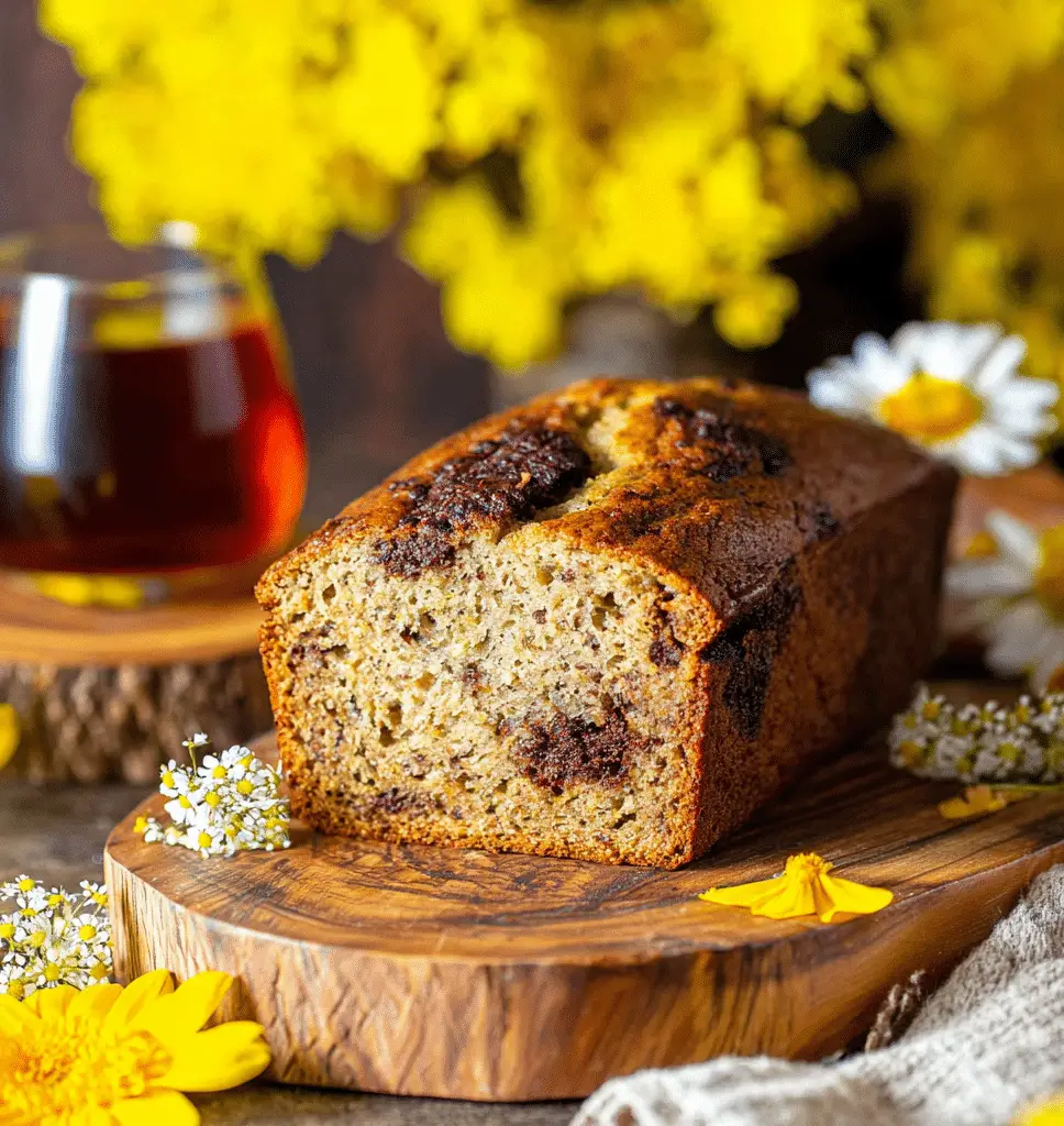 Maple-Bourbon Banana Bread Recipe