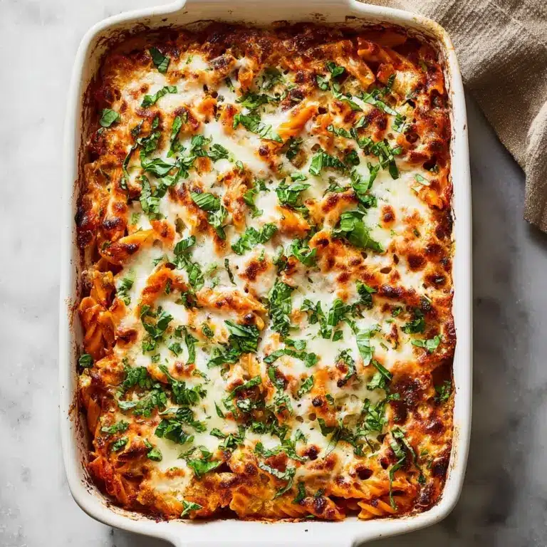 Healthy Cottage Cheese Pasta Bake With Veggies Recipe