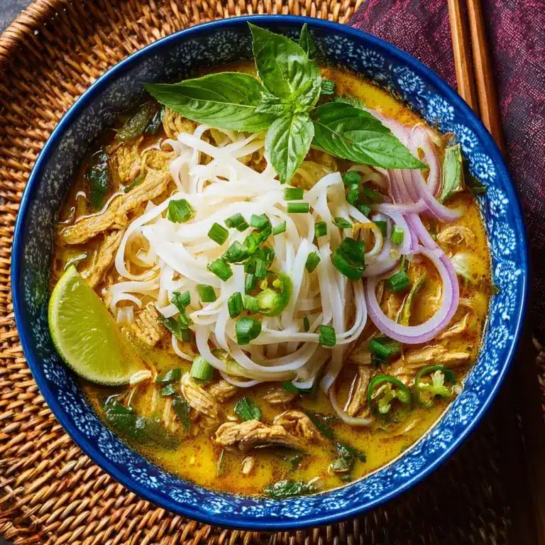 Khao Soi (Thai Coconut Noodle Soup) Recipe