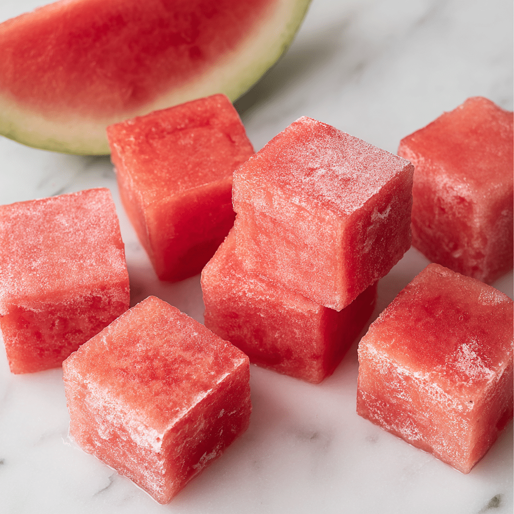 Watermelon Mochi Recipe - Recipe Image