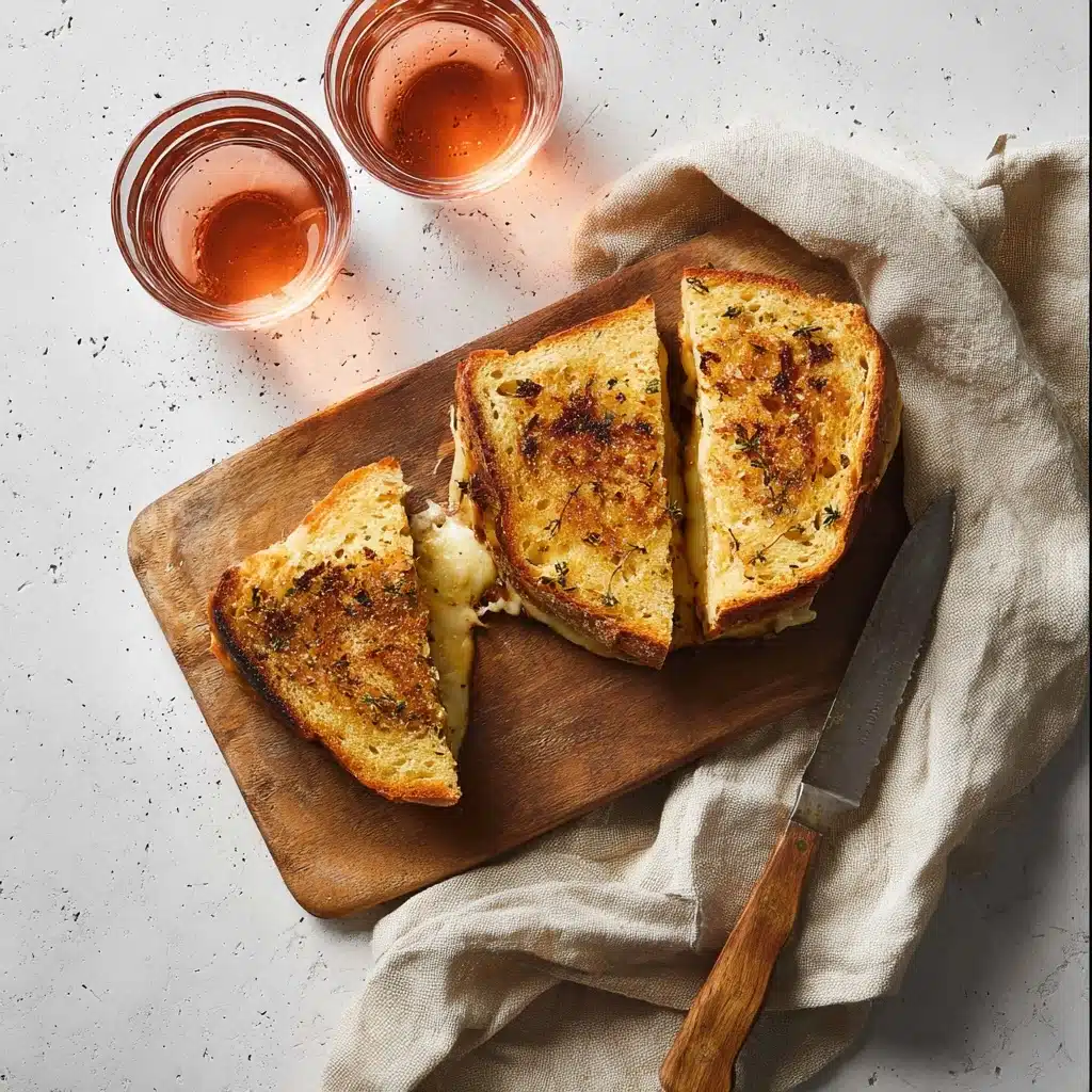 Caramelized Onion and Apple Grilled Cheese Sandwich Recipe - Recipe Image