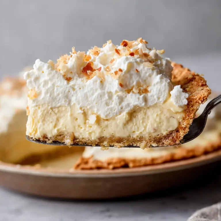 Classic Coconut Cream Pie Recipe