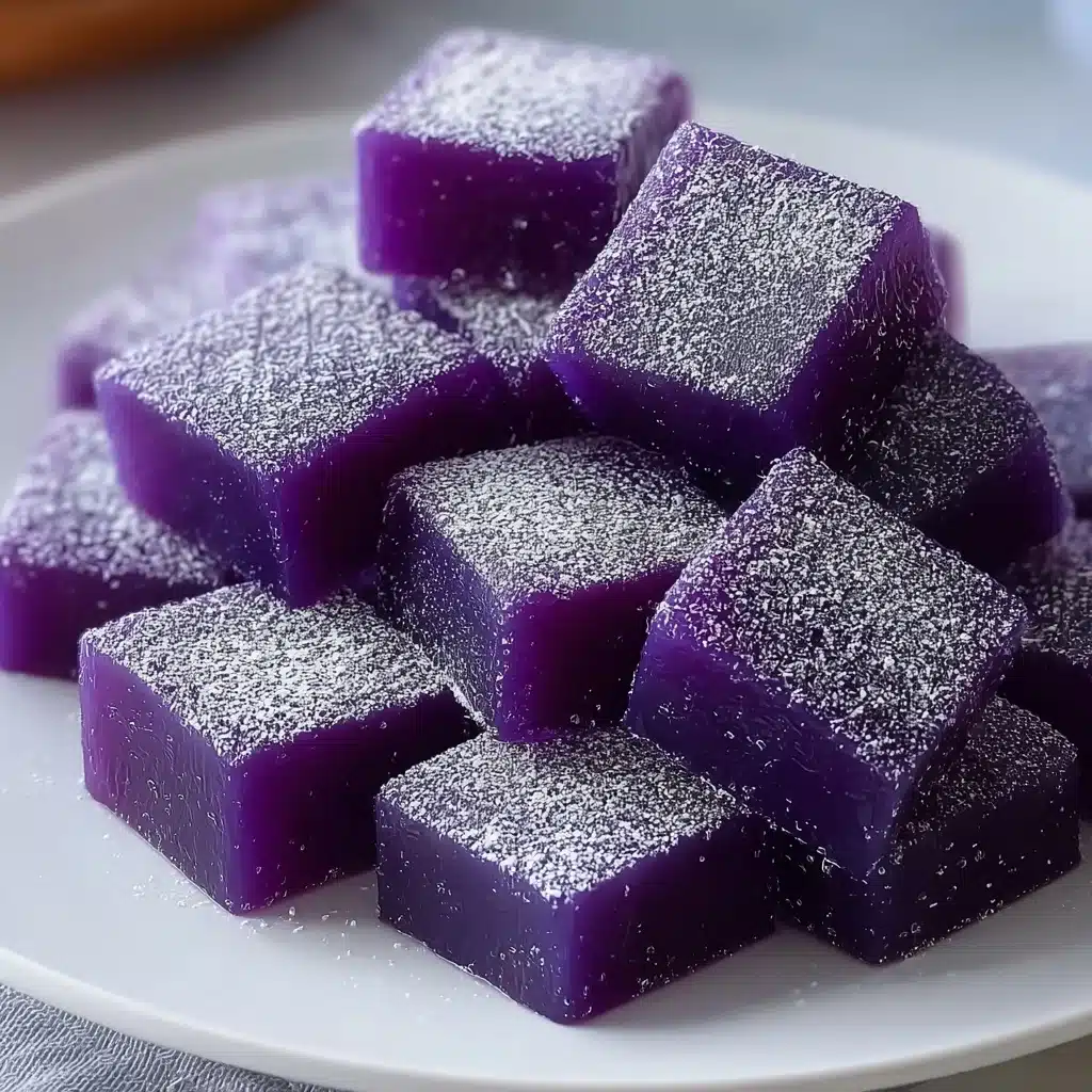 Hawaiian Butter Mochi with Ube Recipe