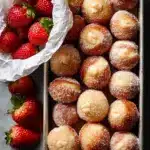 Strawberry Cheesecake Donut Holes Recipe