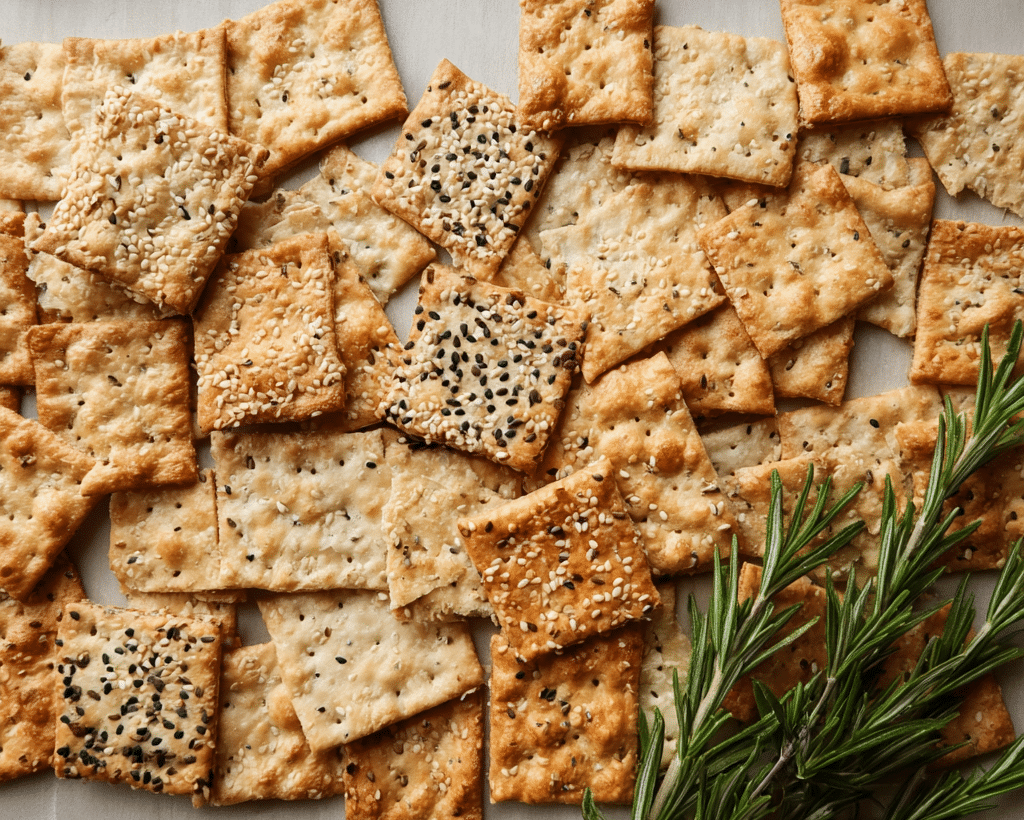 Easy Homemade Crackers Recipe