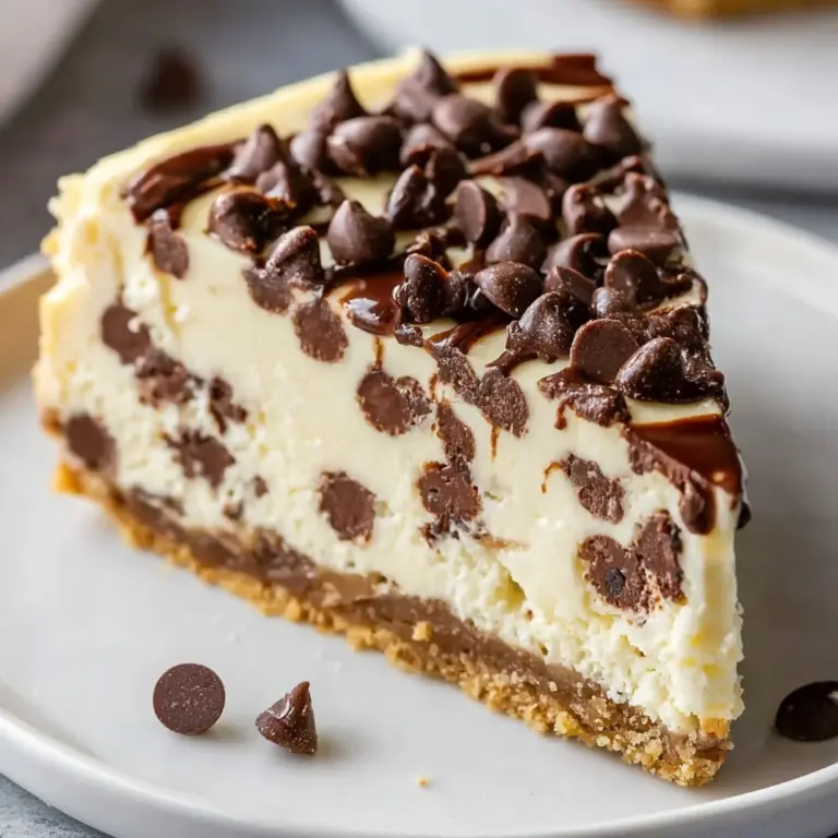 Chocolate Chip Cheesecake Recipe