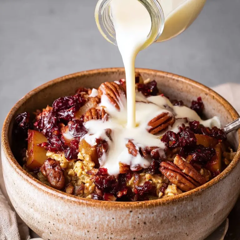 Crockpot Apple Cinnamon Oatmeal Recipe