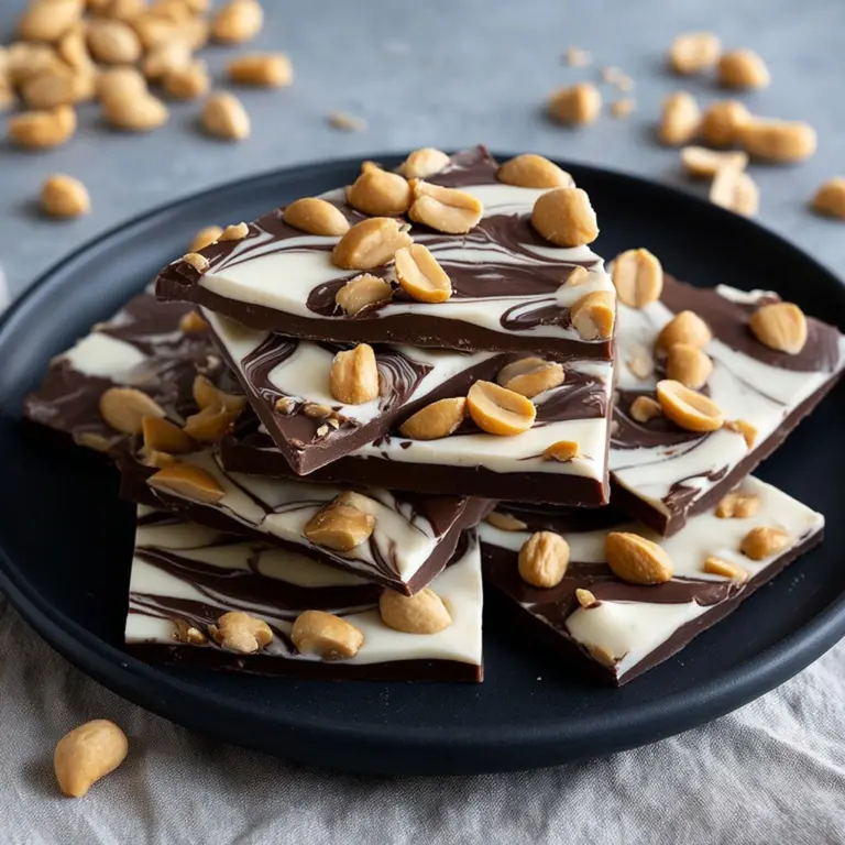10 Minute Peanut Butter Chocolate Greek Yogurt Bark Recipe