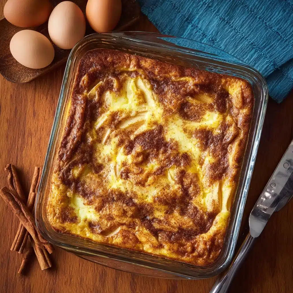 Apple Cinnamon Cottage Cheese Bake Recipe