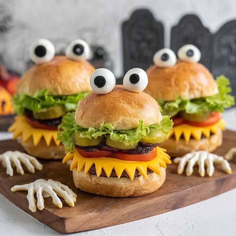 Monster Burgers Recipe