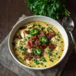 Spicy Jalapeño Popper Chicken Soup Recipe