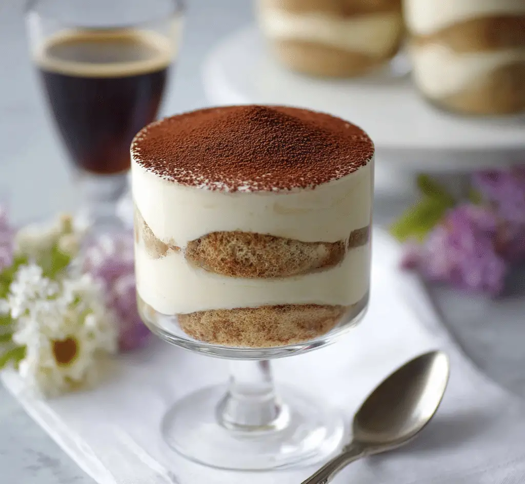 Protein Tiramisu Cups Recipe