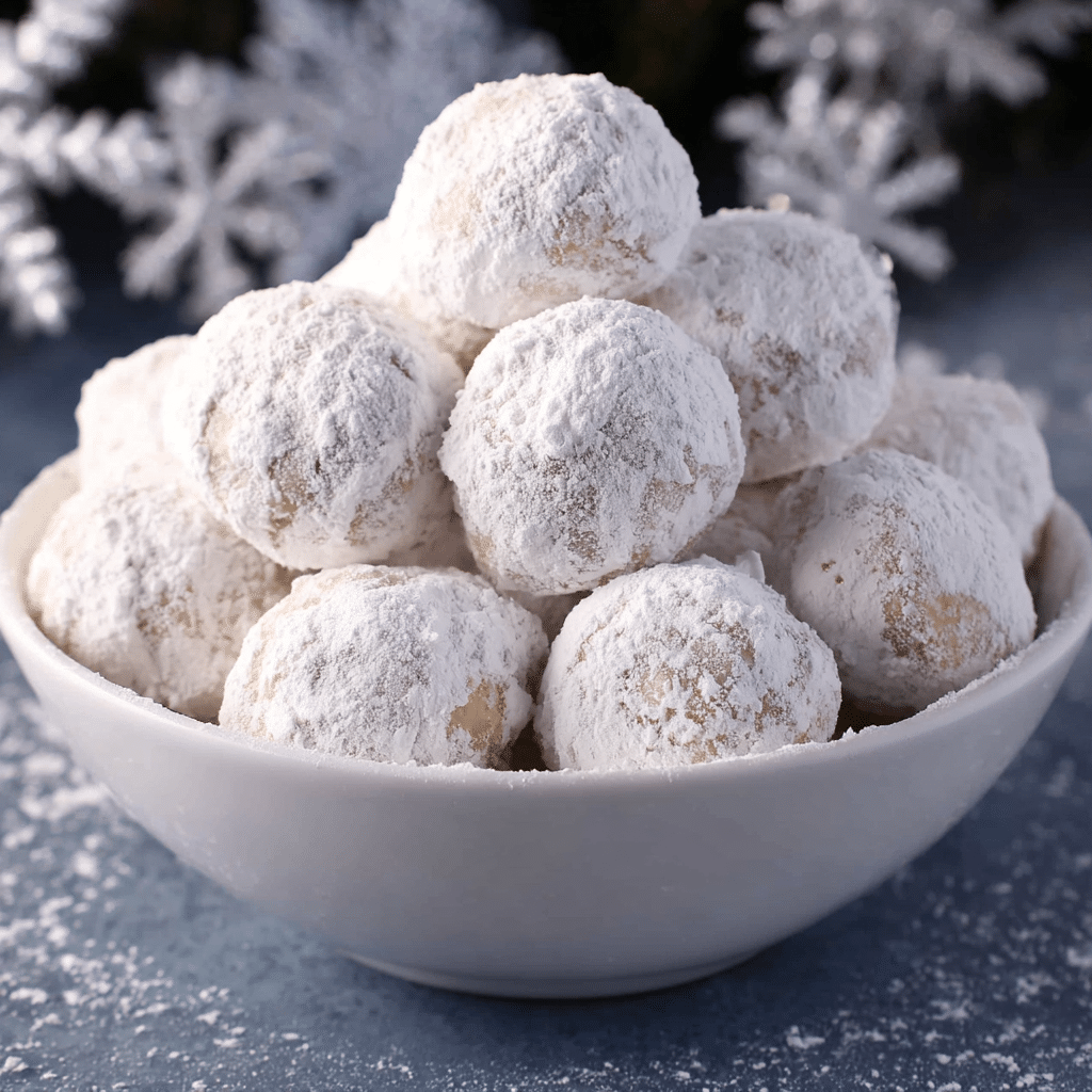 Cinnamon Snowball Cookies Recipe - Recipe Image