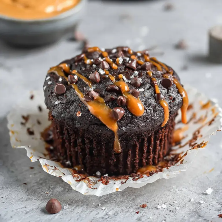 Chocolate Peanut Butter Muffins Recipe