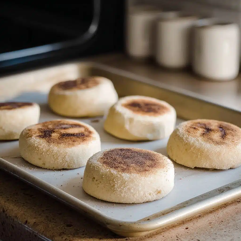 Sourdough English Muffins Recipe