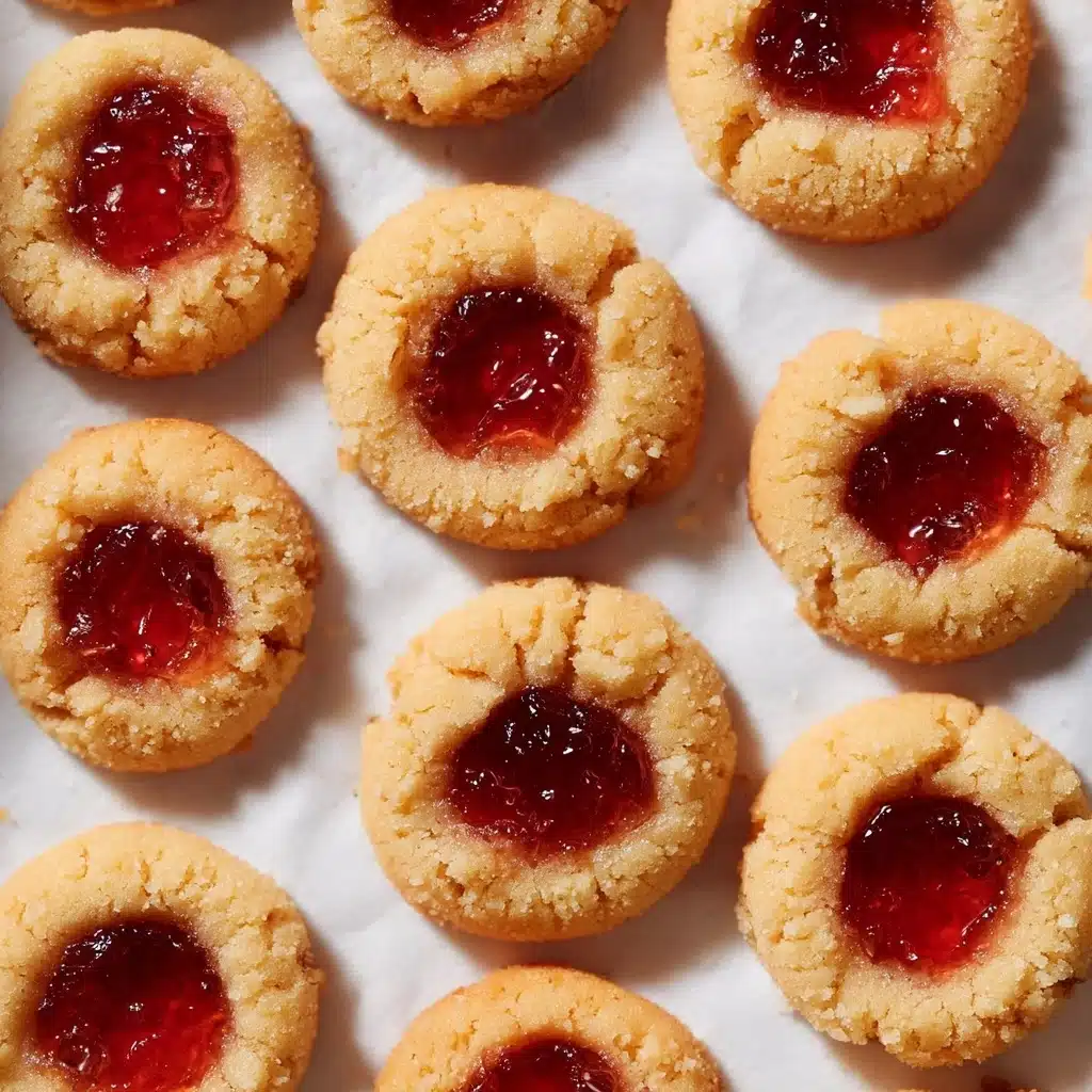 Cheesy Thumbprints with Pepper Jelly Recipe