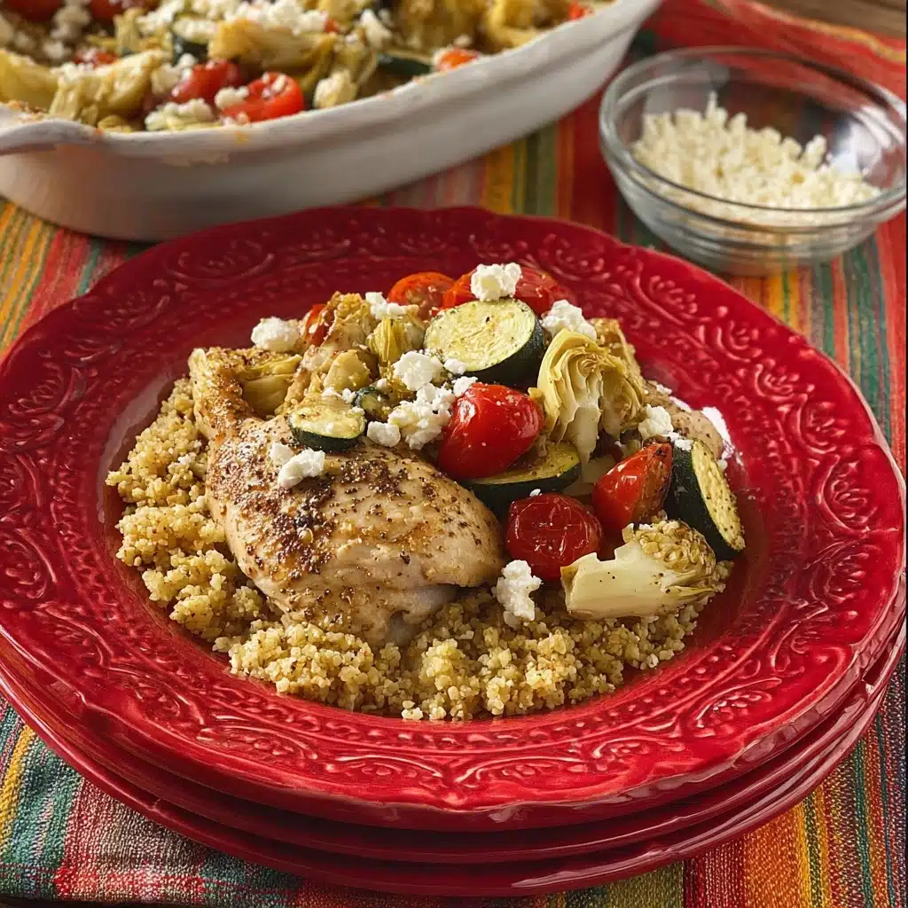 Mediterranean Chicken Bake Recipe - Recipe Image