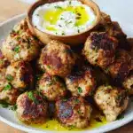 Mediterranean Chicken Meatballs Recipe