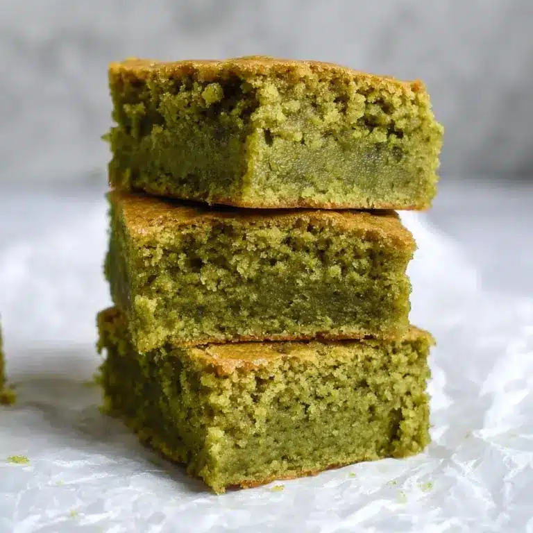 Matcha Brownies Recipe