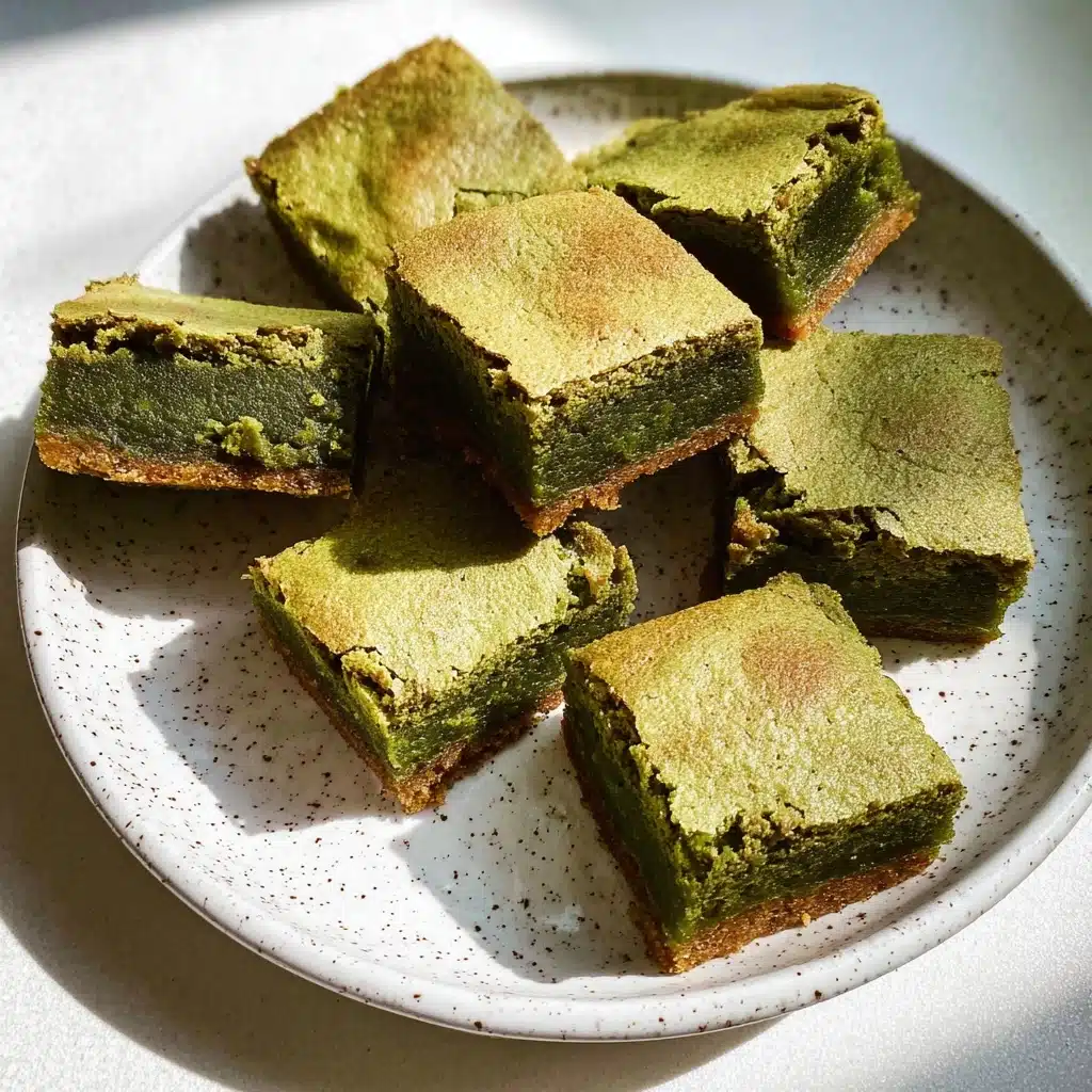 Matcha Brownies Recipe - Recipe Image