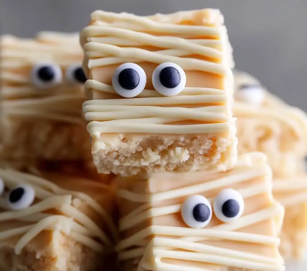 Halloween Mummy Fudge Recipe
