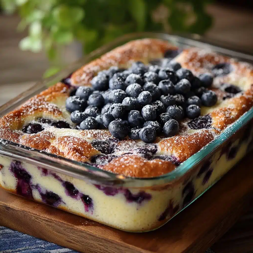 Blueberry Buttermilk Pancake Casserole Recipe