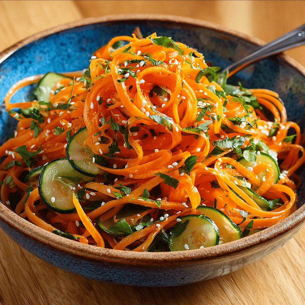 Cucumber Carrot Salad Recipe - Recipe Image