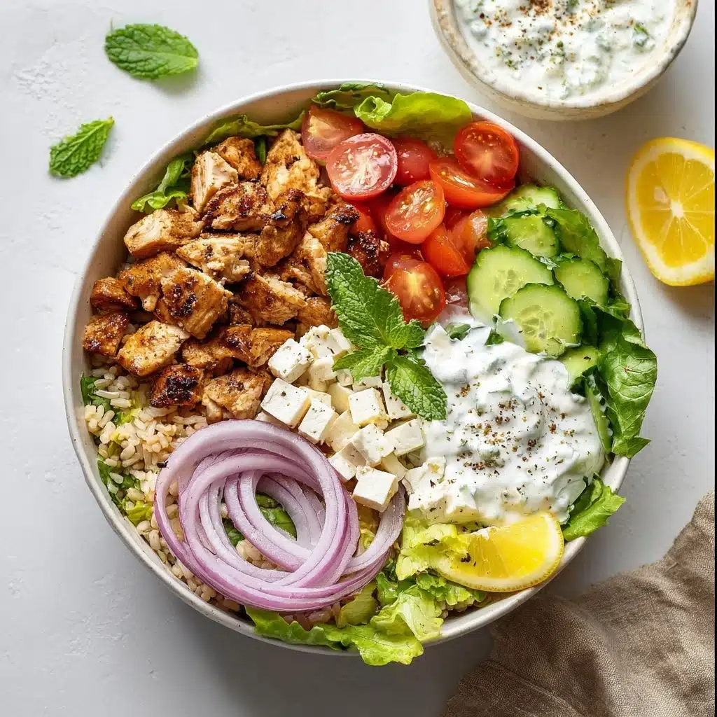 Chicken Shawarma Bowls Recipe