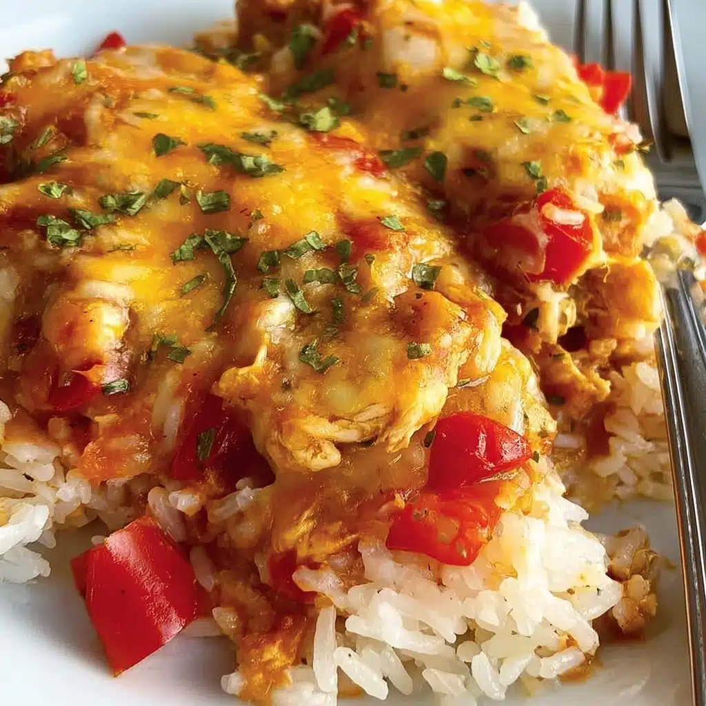 Mexican Chicken Rice Casserole Recipe for Two
