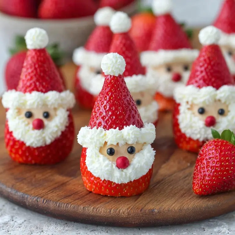 Strawberry Santas Recipe