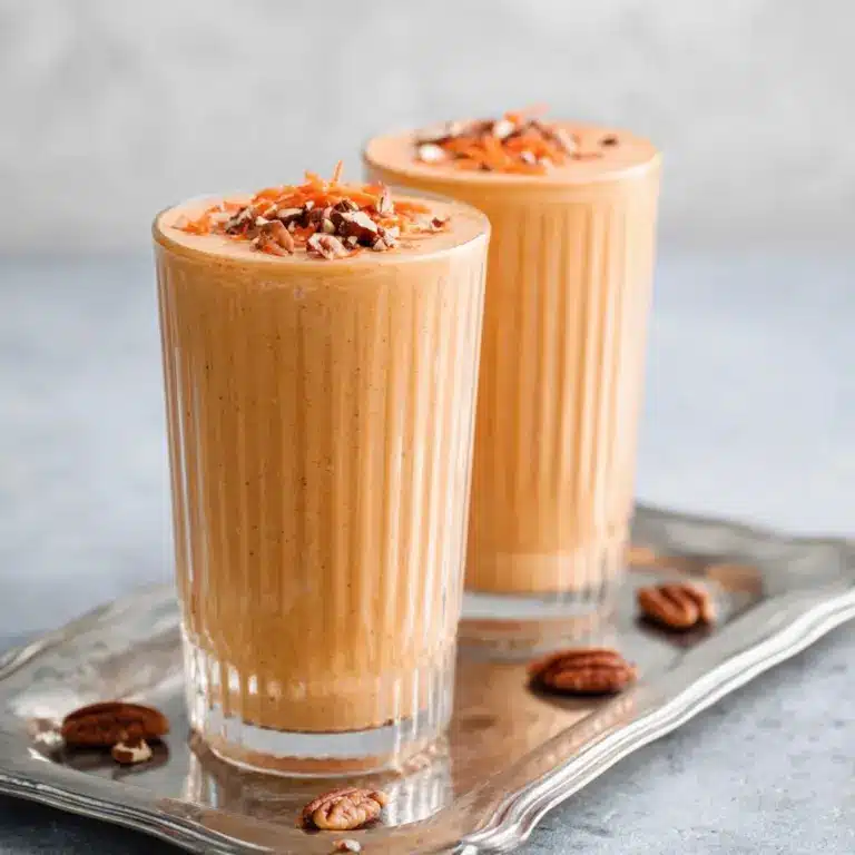 Carrot Cake Smoothie Recipe