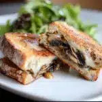 Caramelized Mushroom and Onion Melt Sandwich Recipe