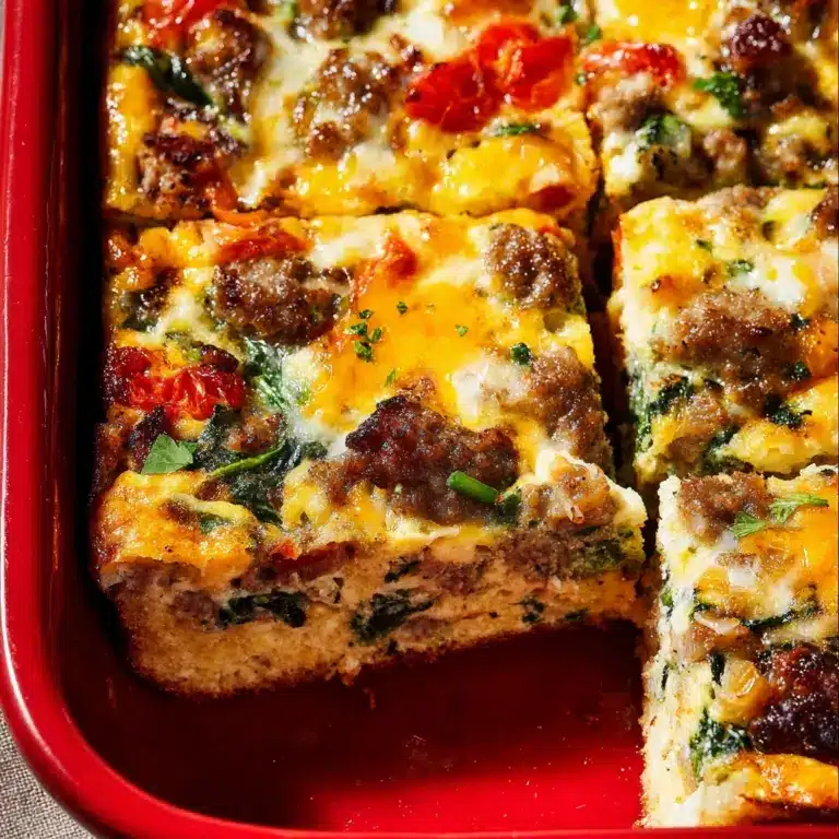 Easy Make-Ahead Breakfast Casserole Recipe