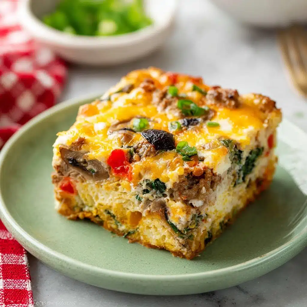 Easy Make-Ahead Breakfast Casserole Recipe - Recipe Image