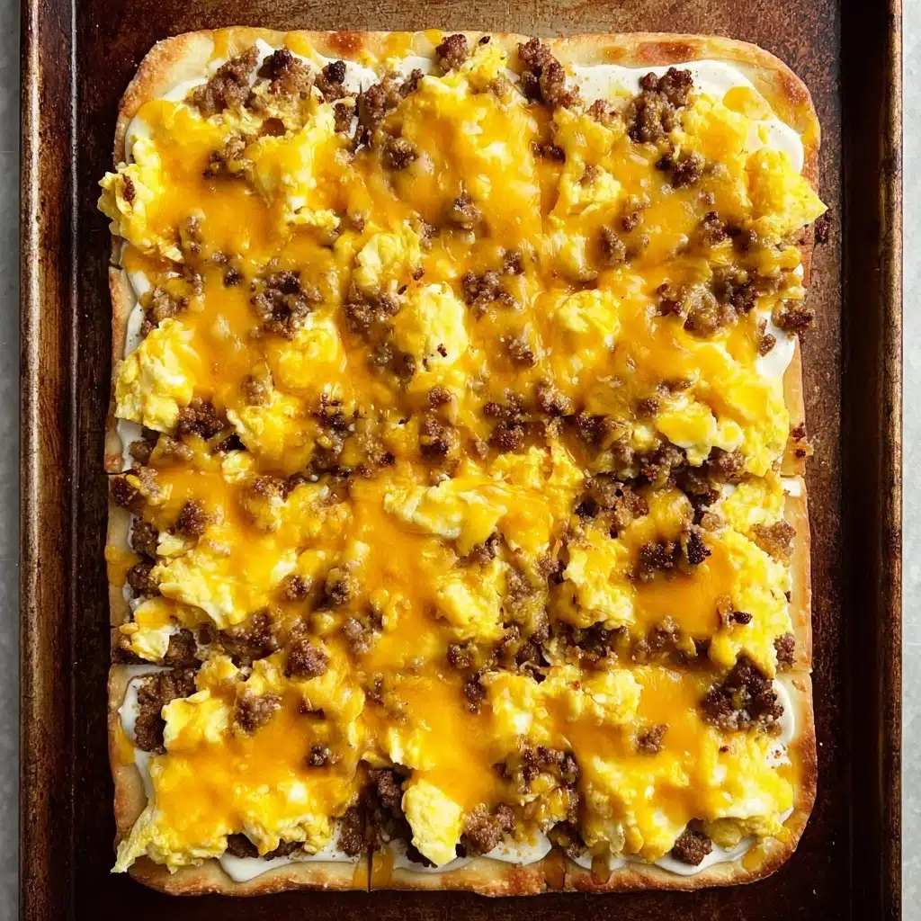 Easy Breakfast Pizza Recipe - Recipe Image