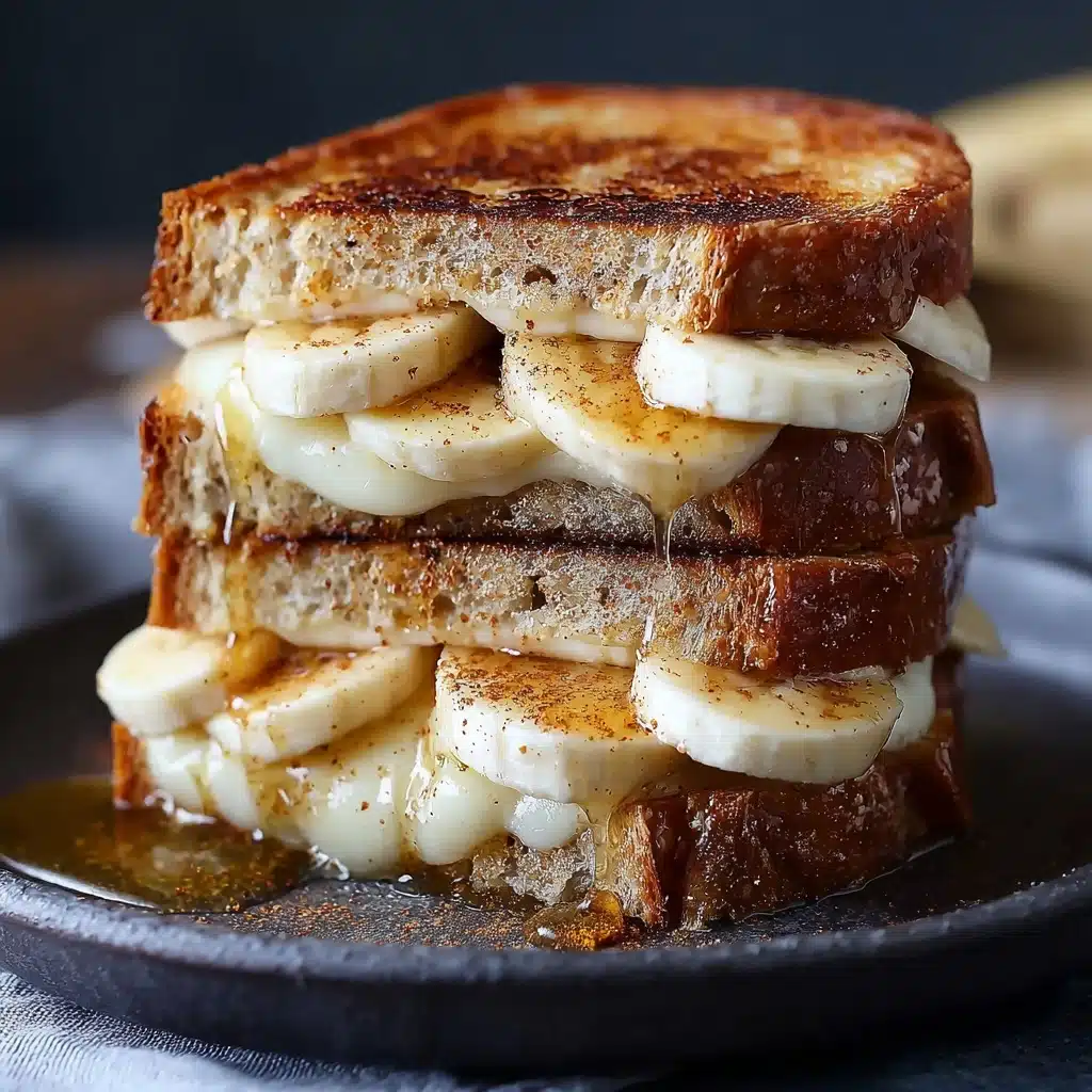 Honey Banana Grilled Cheese Sandwich Recipe - Recipe Image