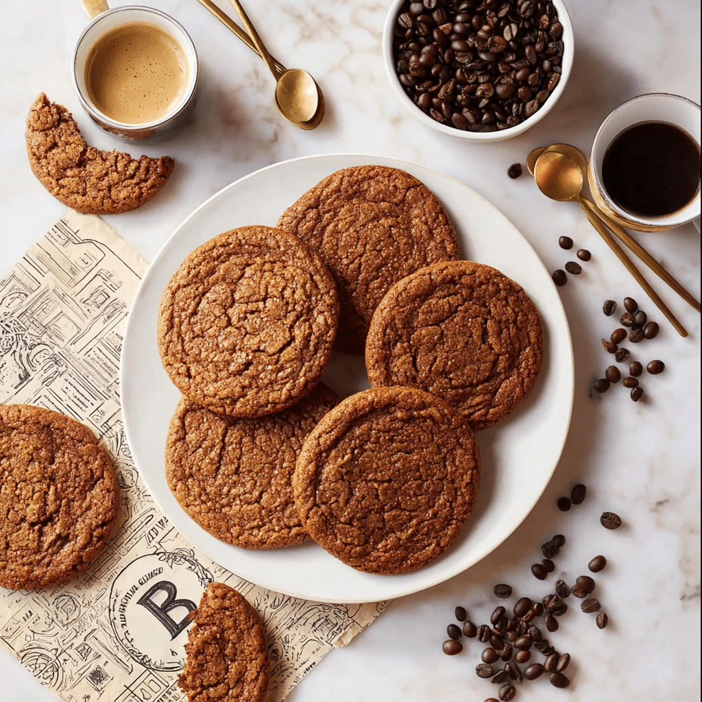 Coffee Flavored Cookies Recipe - Recipe Image