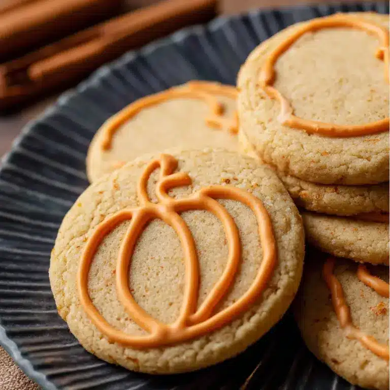 Pumpkin Sugar Cookies Recipe
