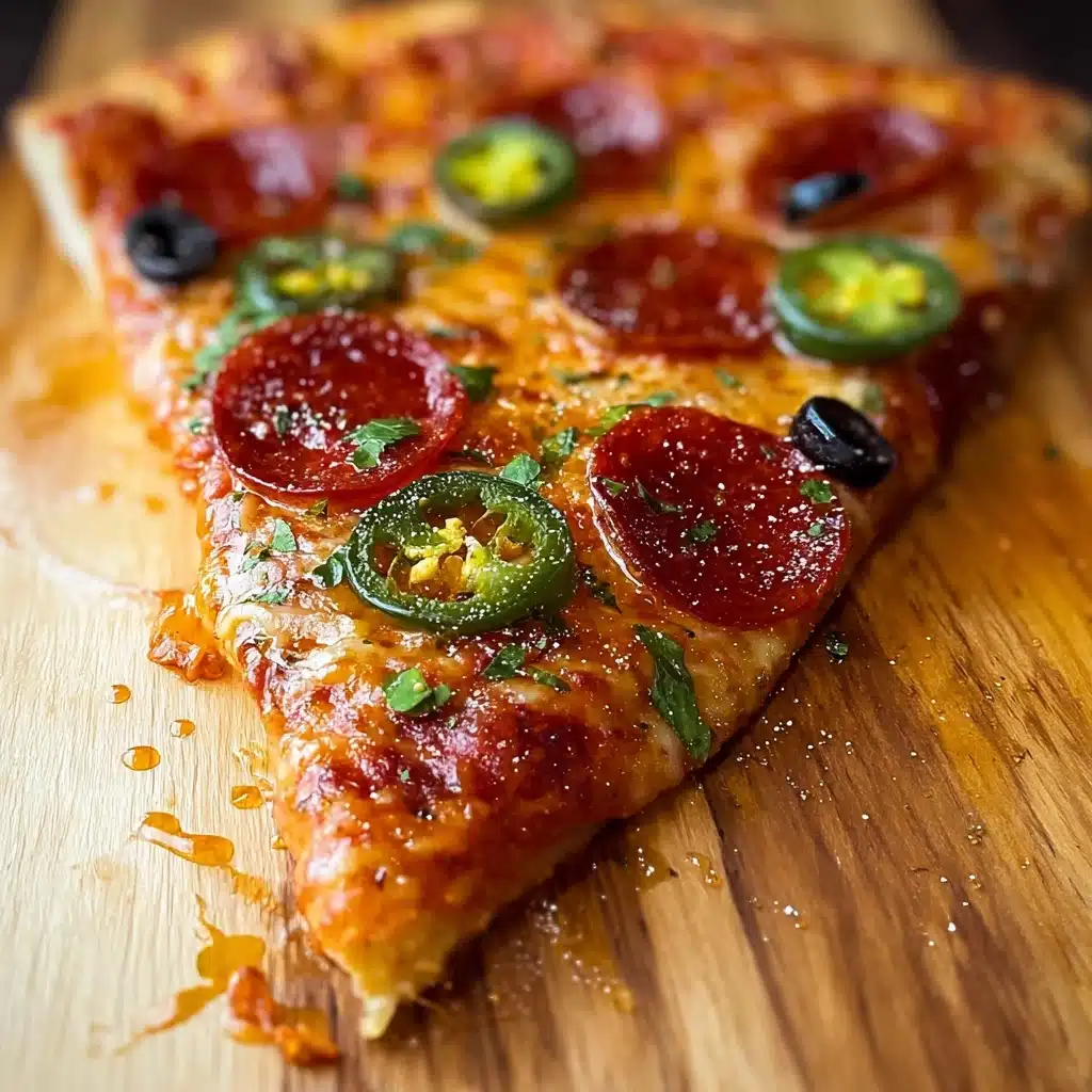 Delicious Hot Honey Flatbread Pizza Recipe - Recipe Image
