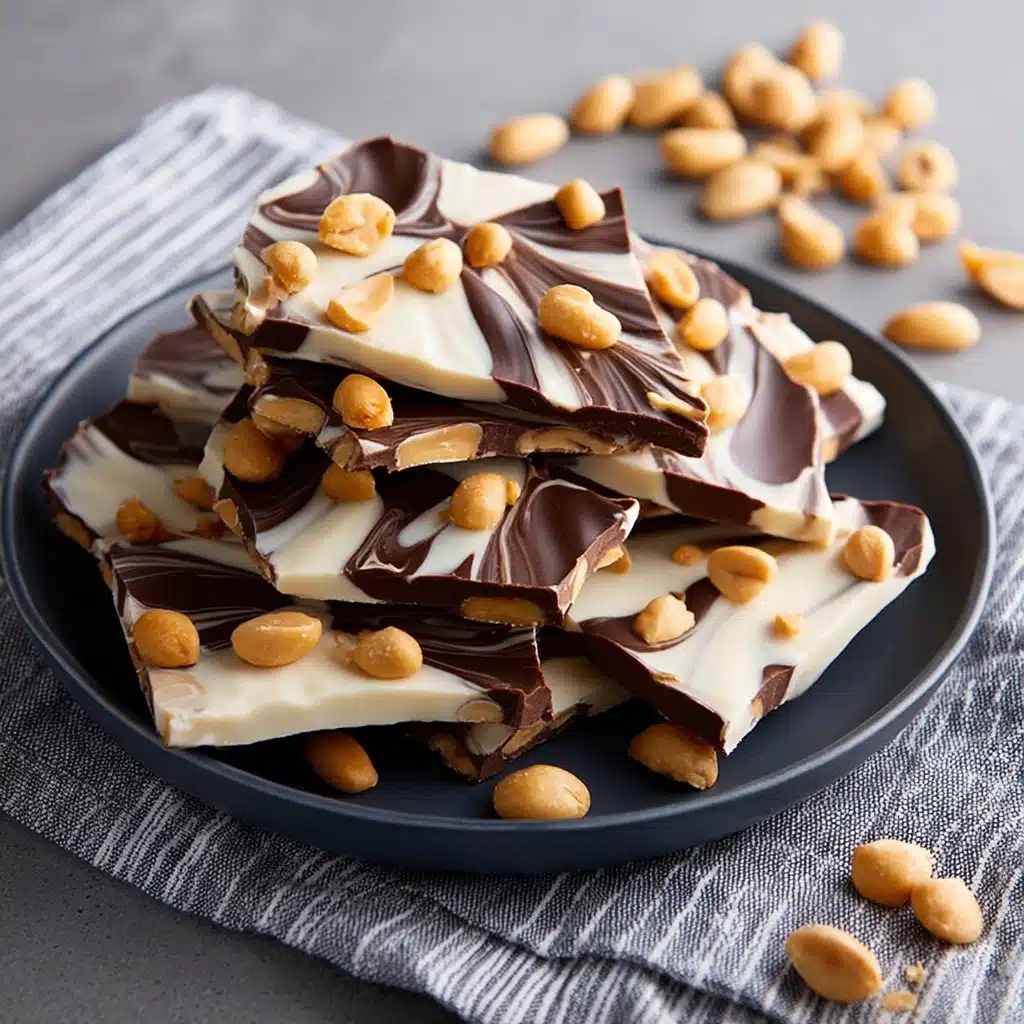 10 Minute Peanut Butter Chocolate Greek Yogurt Bark Recipe - Recipe Image