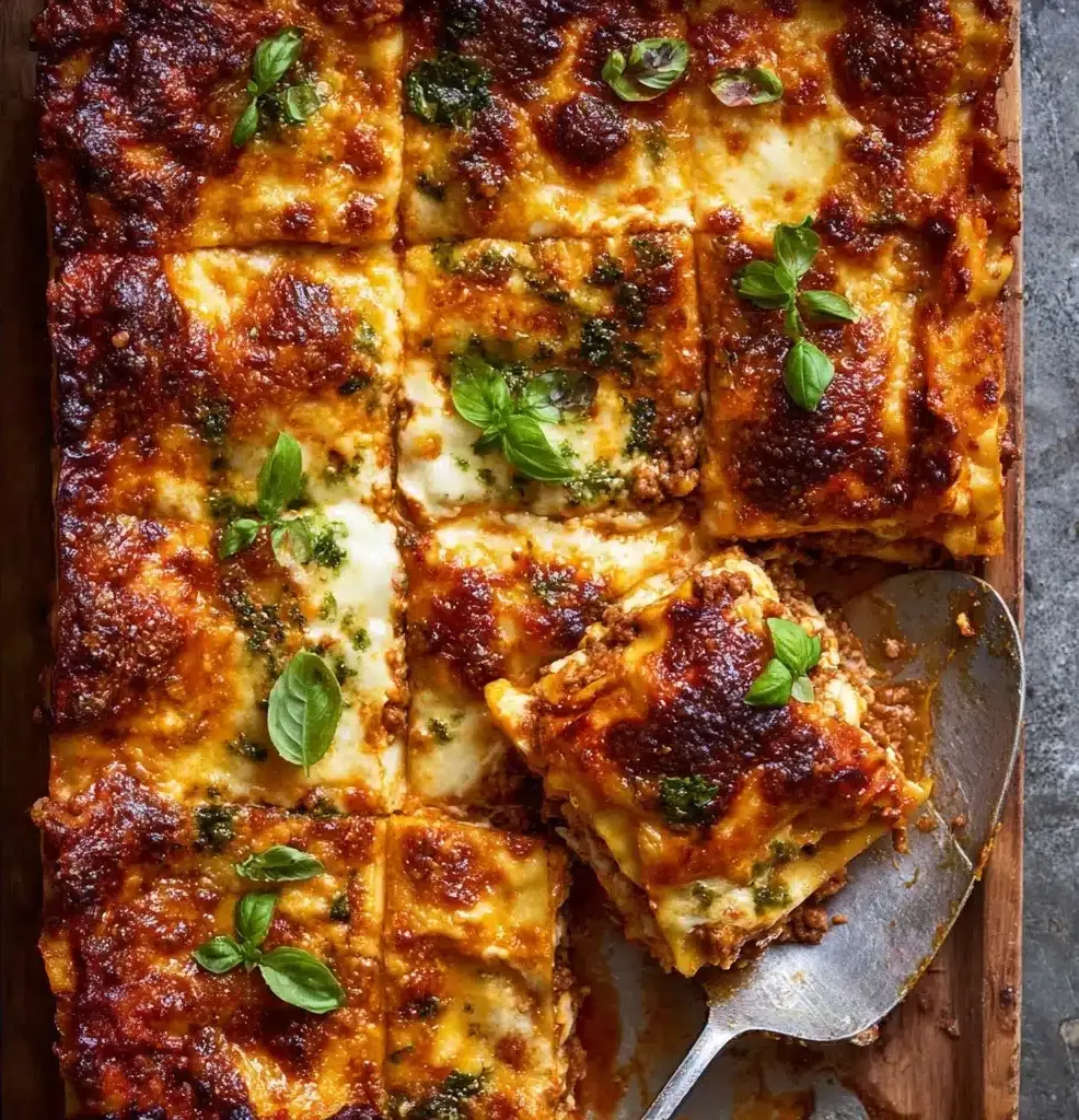 Spicy Zucchini Ricotta Lasagna with Oregano Breadcrumbs Recipe