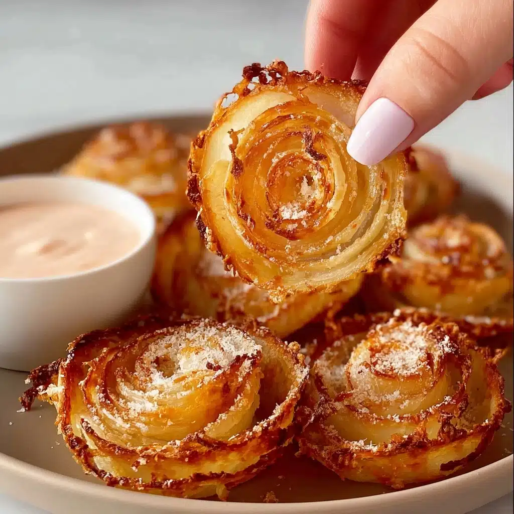 Viral High-Protein Keto Onion Rings Hack Recipe - Recipe Image