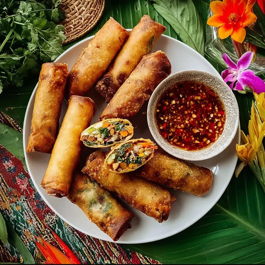 Thai Vegetable Spring Rolls Recipe
