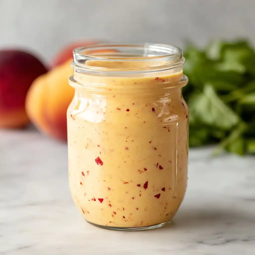 Tasty Peach Salad Dressing Recipe