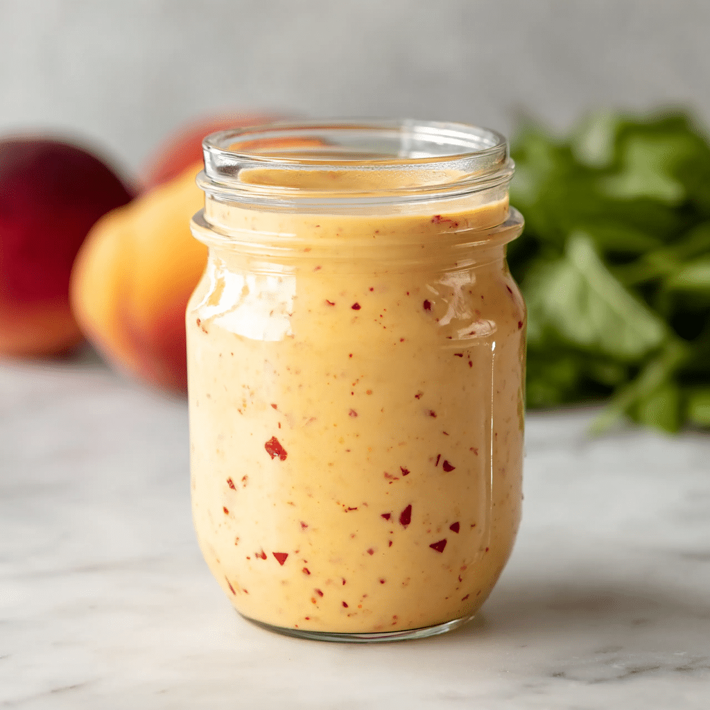 Tasty Peach Salad Dressing Recipe - Recipe Image