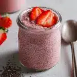 Strawberry Chia Seed Pudding with Coconut Milk Recipe