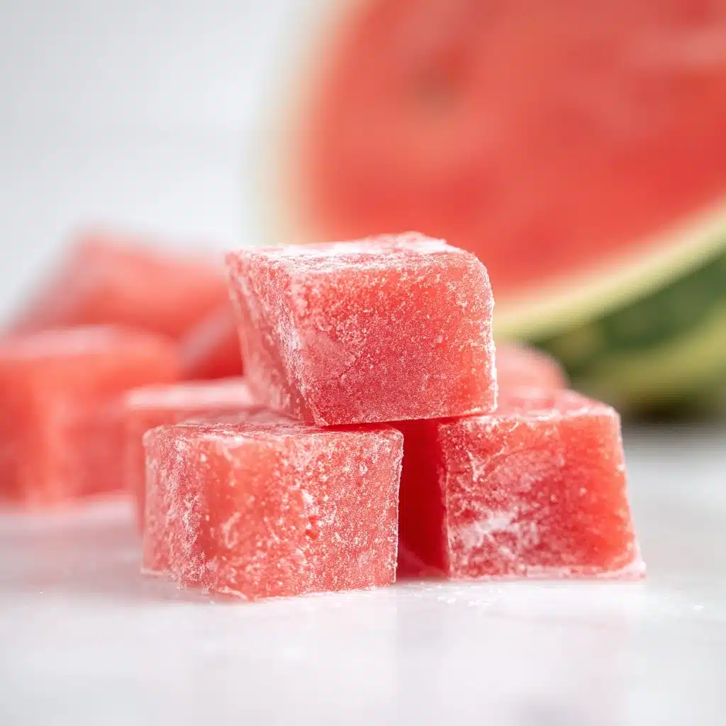 Watermelon Mochi Recipe - Recipe Image
